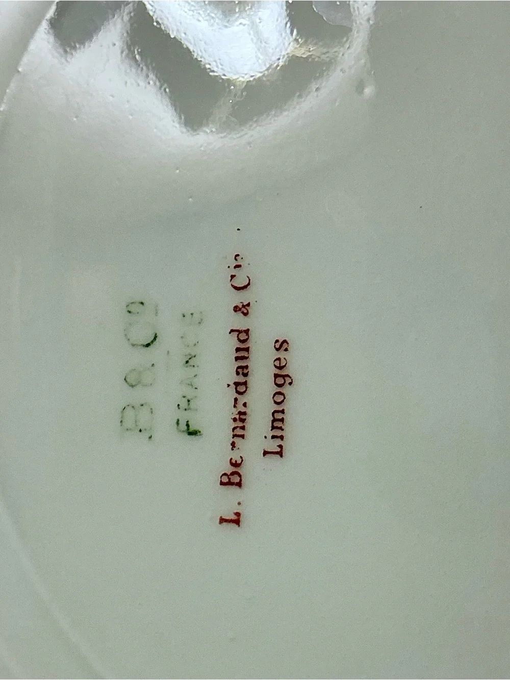 L. Bernardaud & Cie Limoges b&c france